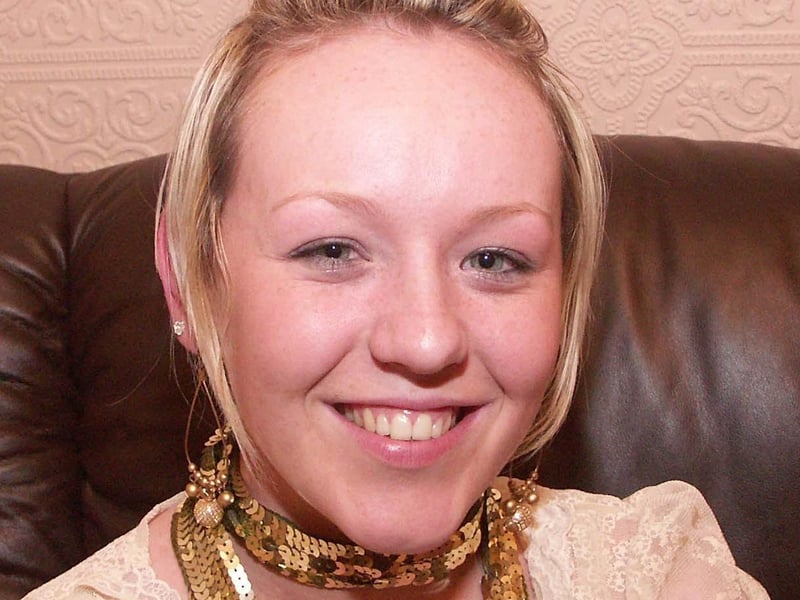 Laura Collins who celebrated her 18th birthday on Christmas Day. : .