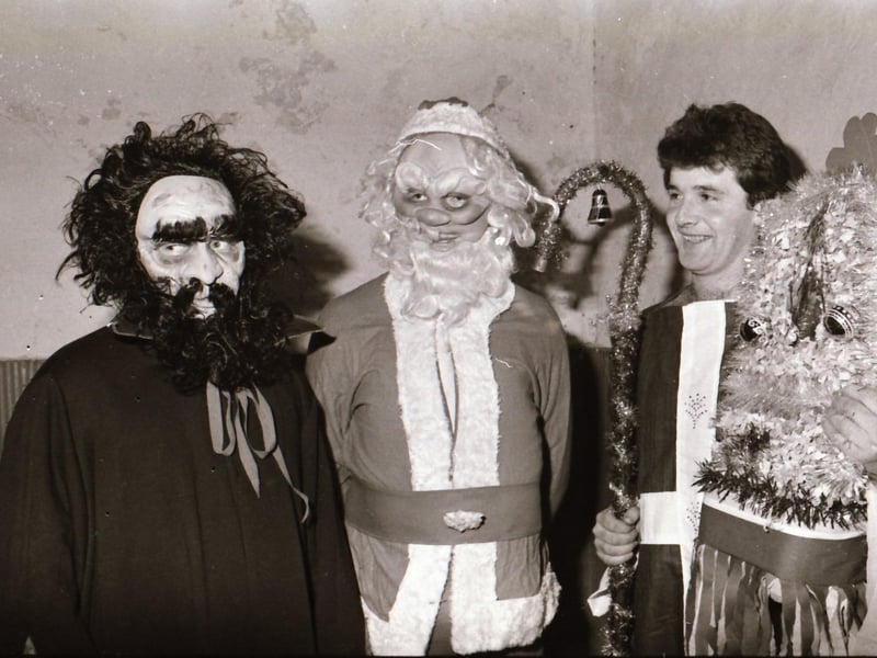 Inch Mummers back in 1985.