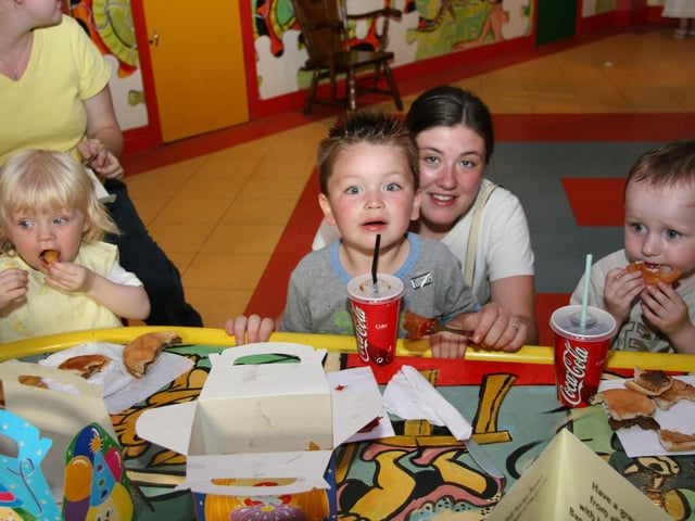 Parties and celebrations in Derry back in July 2005: Sarah Ramsey.