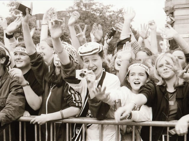 The Boyzone Roadshow in Derry back in July 1995
