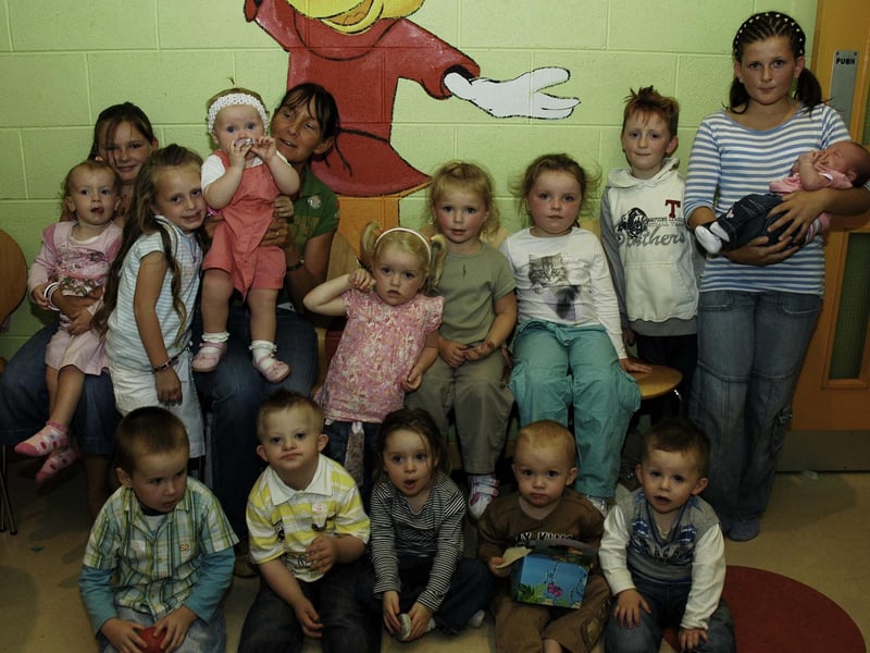 Nathan pictured celebrating his birthday with all his friends and family.