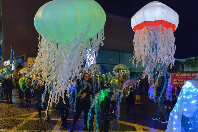 The Halloween carnival parade ‘On the Ninth Wave’.  Photo: George Sweeney.  DER2244GS – 081