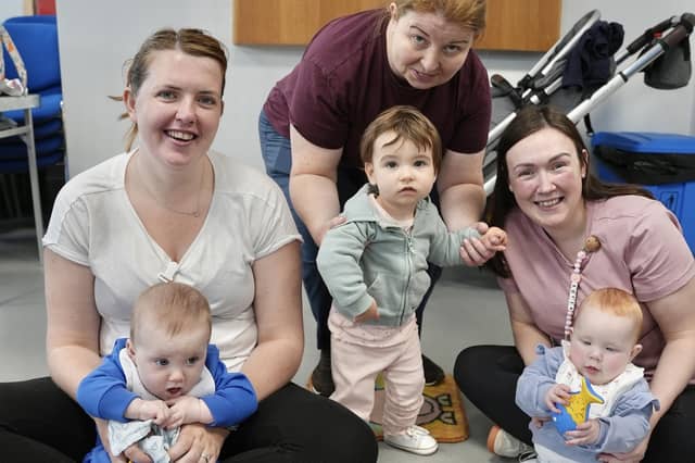The Waterside Baby Hub Funday, organised by Foyle Network Foundation, was held this week in Irish Street Community Centre and brought local families together for a great morning of soft play, food and fun.