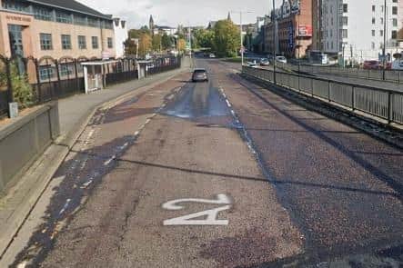 The incident reportedly occurred in Duke Street