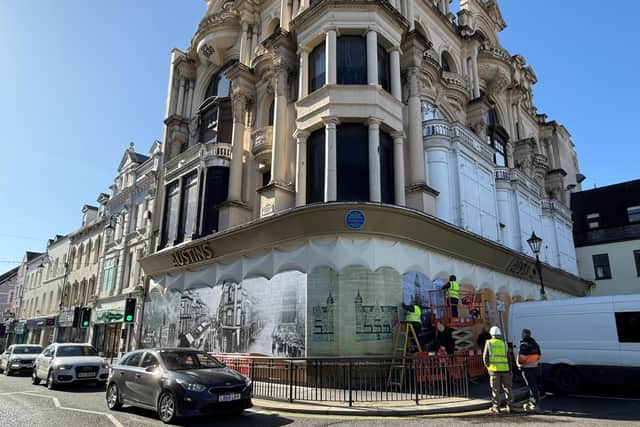 Work progressing at Austins. Photo: Inner City Trust.