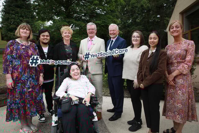 Health Minister says ‘thank you’ at launch to recognise the social care workforce is ‘making a difference’