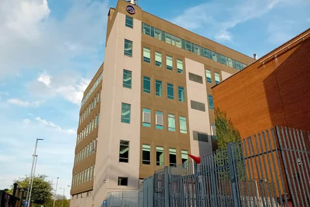 The BT office in Derry