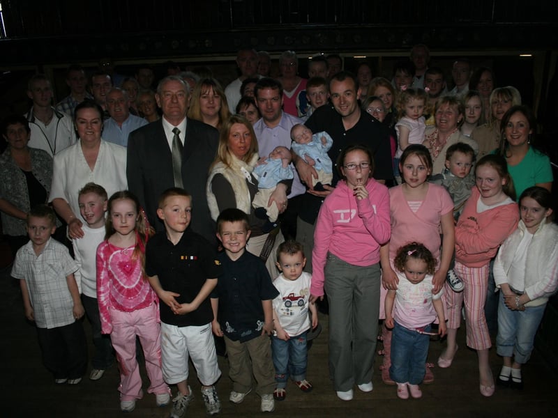 Parties and celebrations in Derry in April 2005.