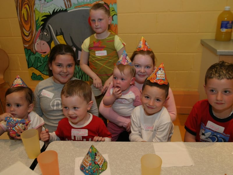 Birthday celebrations for Christopher McCay.