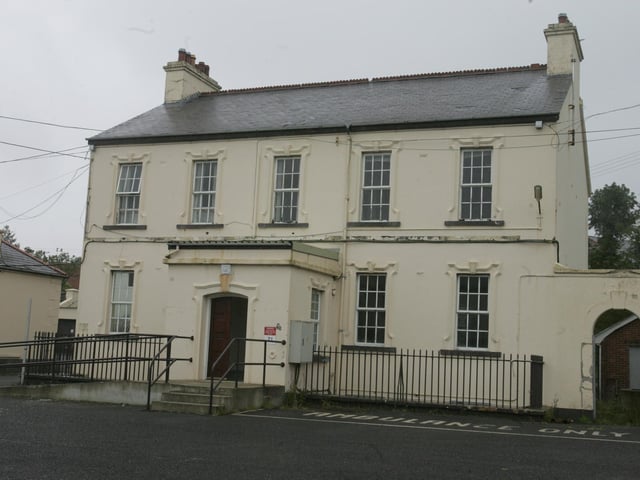 The former British Army military barracks at Ebrington in September 2005 shortly after it was transferred to the Executive.