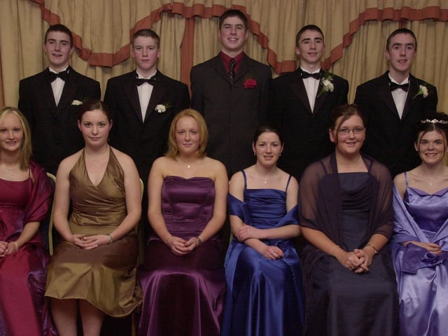 Scoil Mhuire School Formal in January 2002.