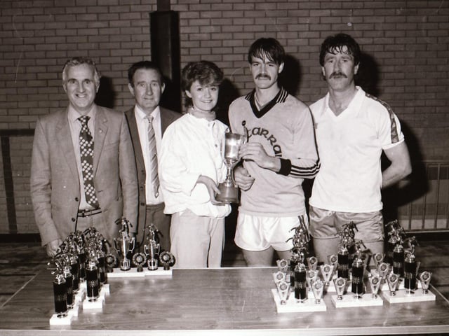 Brooke Park Festival Football presentations.