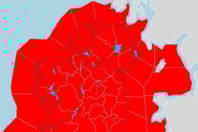 The whole of Ireland is now under a rare red alert. Image: Met Éireann.
