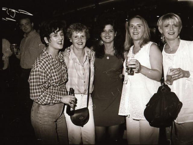Squires big band night back in 1995.