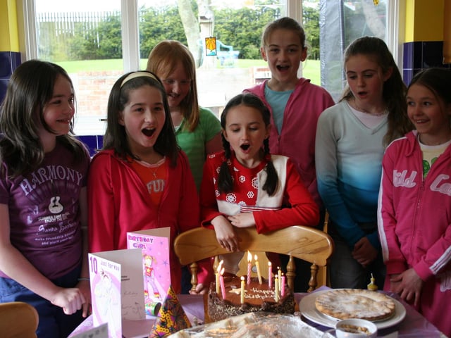 Parties and celebrations in April 2005: Shannon O'Neill.