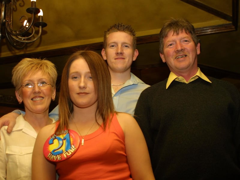 Jean, Aiden Jr, Mary & Aiden O'Doherty.