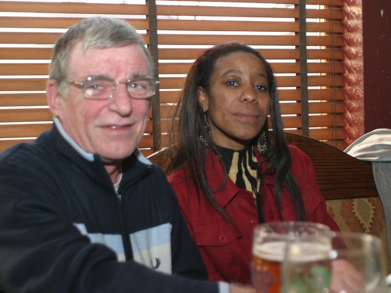 Out for a few pints in Jackie Mullan's in early 2004