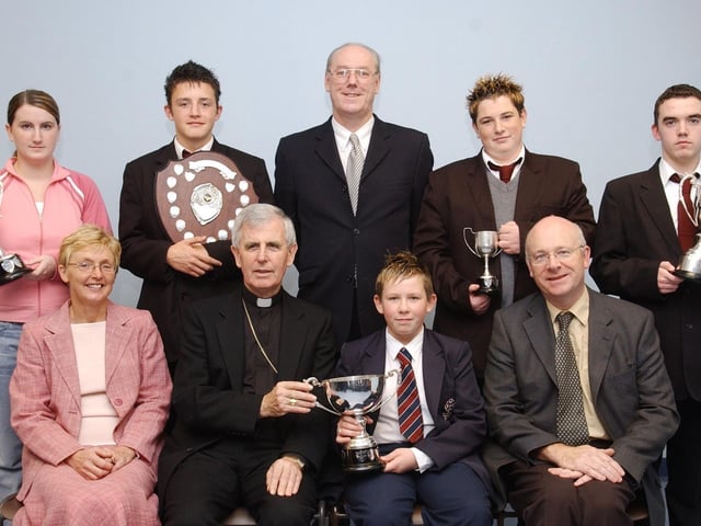 St Peter's annual school prizegiving in November 2003