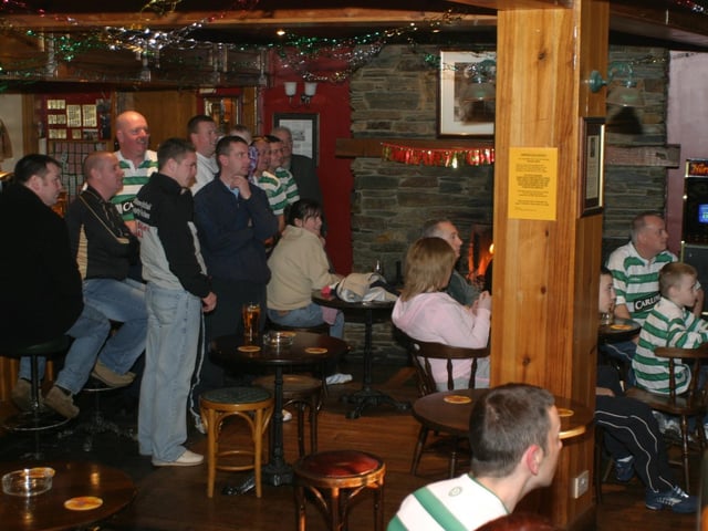 A night out in Sean Dolan's bar in January 2004