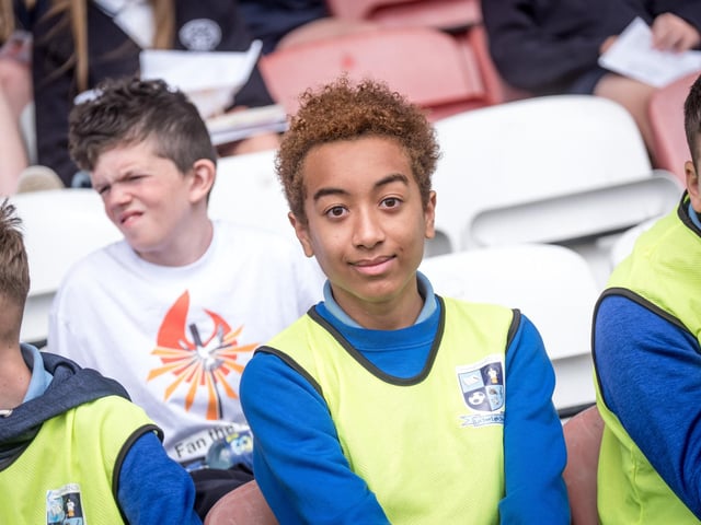 The annual Fan the Flame mass was celebrated recently in Celtic Park for pupils who recently made their confirmation.