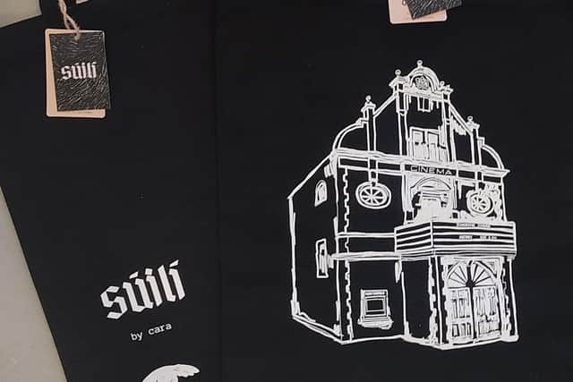 The Buncrana Cinema tote bag.