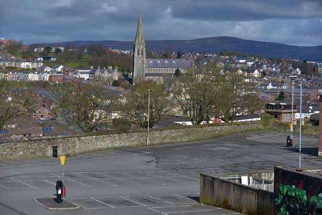 Bishop Street car park. DER1720GS - 016