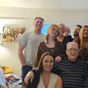 Frankie Doherty and his family.