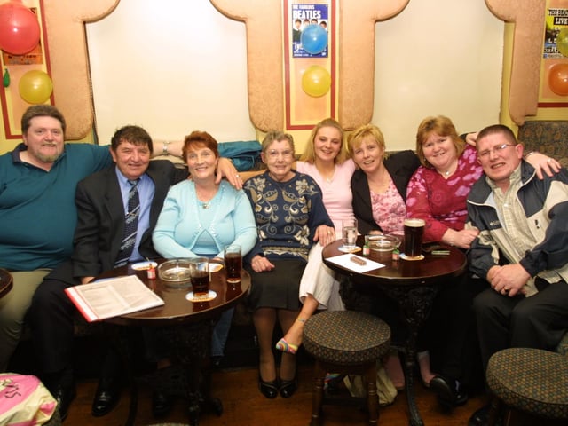 Laura McGavigan and family enjoying the party