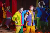 Aodhan Kehoe as 'Wishy Washy' and Dylan Reid as 'Aladdin.'