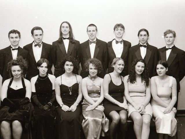 30 years ago: St Columb's College formal back in January 1994.:St Columb's College formal 1994