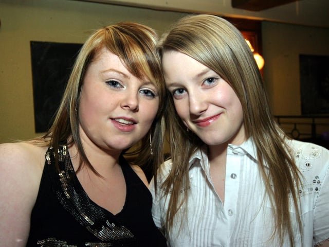 Catherine pictured with her best friend Eileen at The Beechtree Bar 0030/JML