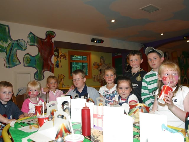 Parties and celebrations in July 2004: Caitlin McGuinness.