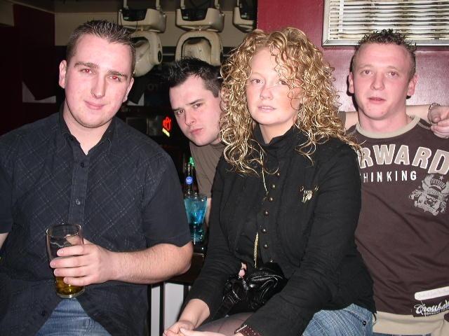 Derry folk out partying in The Metro and Sugar nightclubs, February 2006.