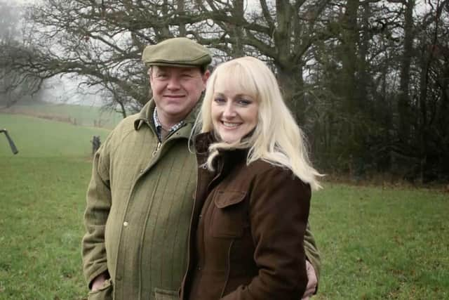 Andrew (Jack) Hooper with his wife Cheryl Hooper