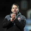 Derry City manager Ruaidhri Higgin.