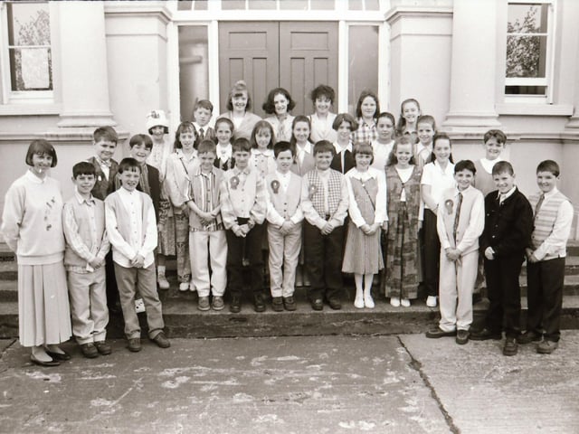 Confirmations from St. Columba's, Holy Child P.S, Chapel Road P.S, Dungiven Road P.S and Rosemount P.S back in 1995.