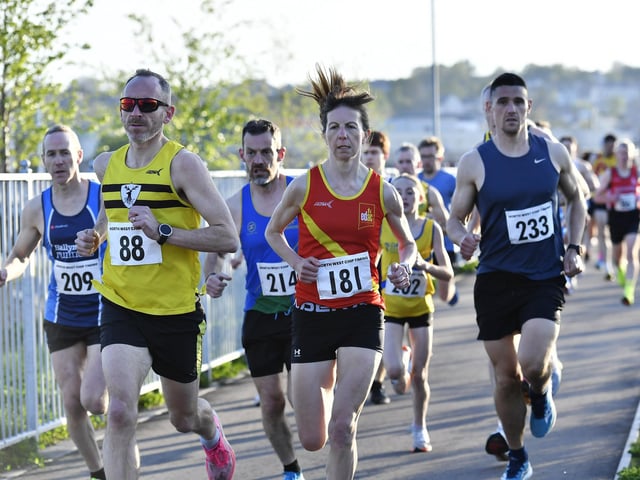 Bay Road 5K competitors. Photo: George Sweeney