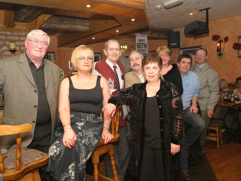 Party celebrations back in 2004: Josephine McBride