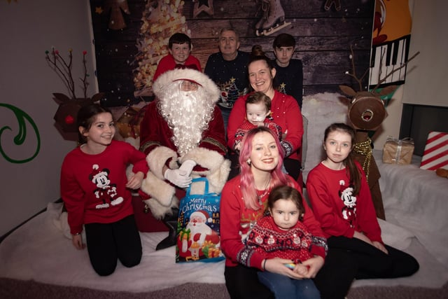 Fun times for Caleb and his family at Foyle Down Syndrome Trust's Annual Santa Night this week.