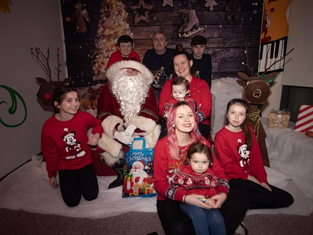 Fun times for Caleb and his family at Foyle Down Syndrome Trust's Annual Santa Night this week.