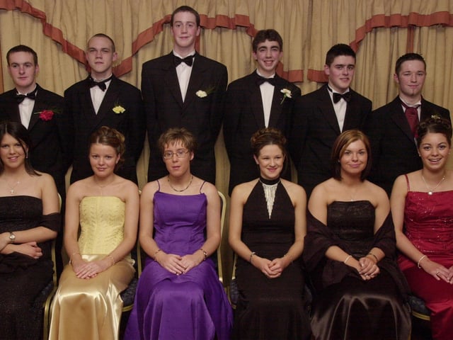 Scoil Mhuire School Formal in January 2002.
