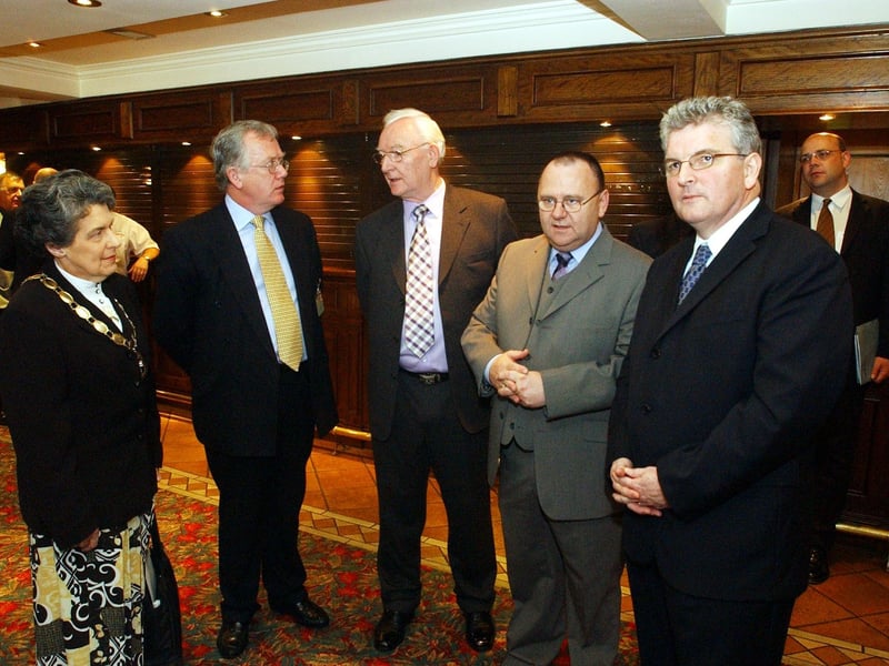 Deputy Mayor Mary Hamilton at a function in 2003.