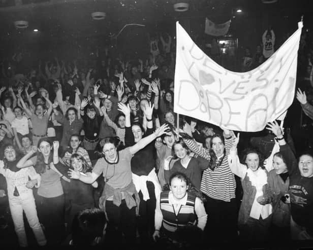 There was packed house in the Rialto after ‘Things Can Only Get Better’ spent four weeks at number one in January 1994 following D:Ream’s support slot on a Take That tour of the UK.