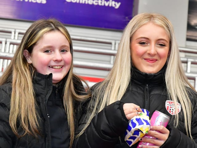 All smiles from these young City fans.