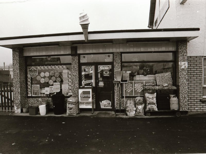 Popular shop at the border between Derry and Donegal.