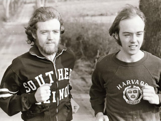 Gerry and Paul Craig, N.I. Internationals.