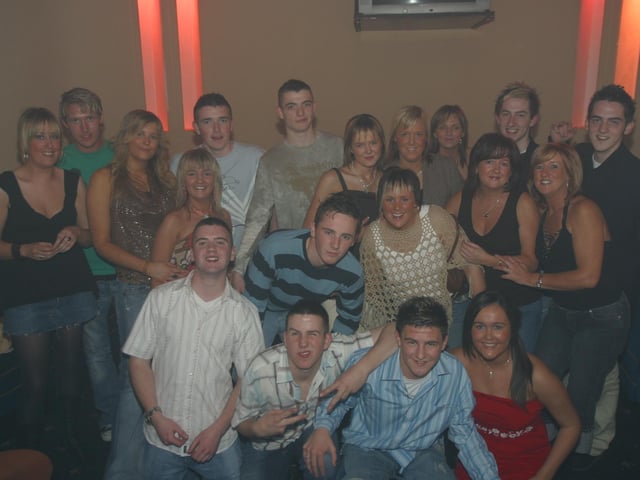 Celebrating your birthday back in 2004.