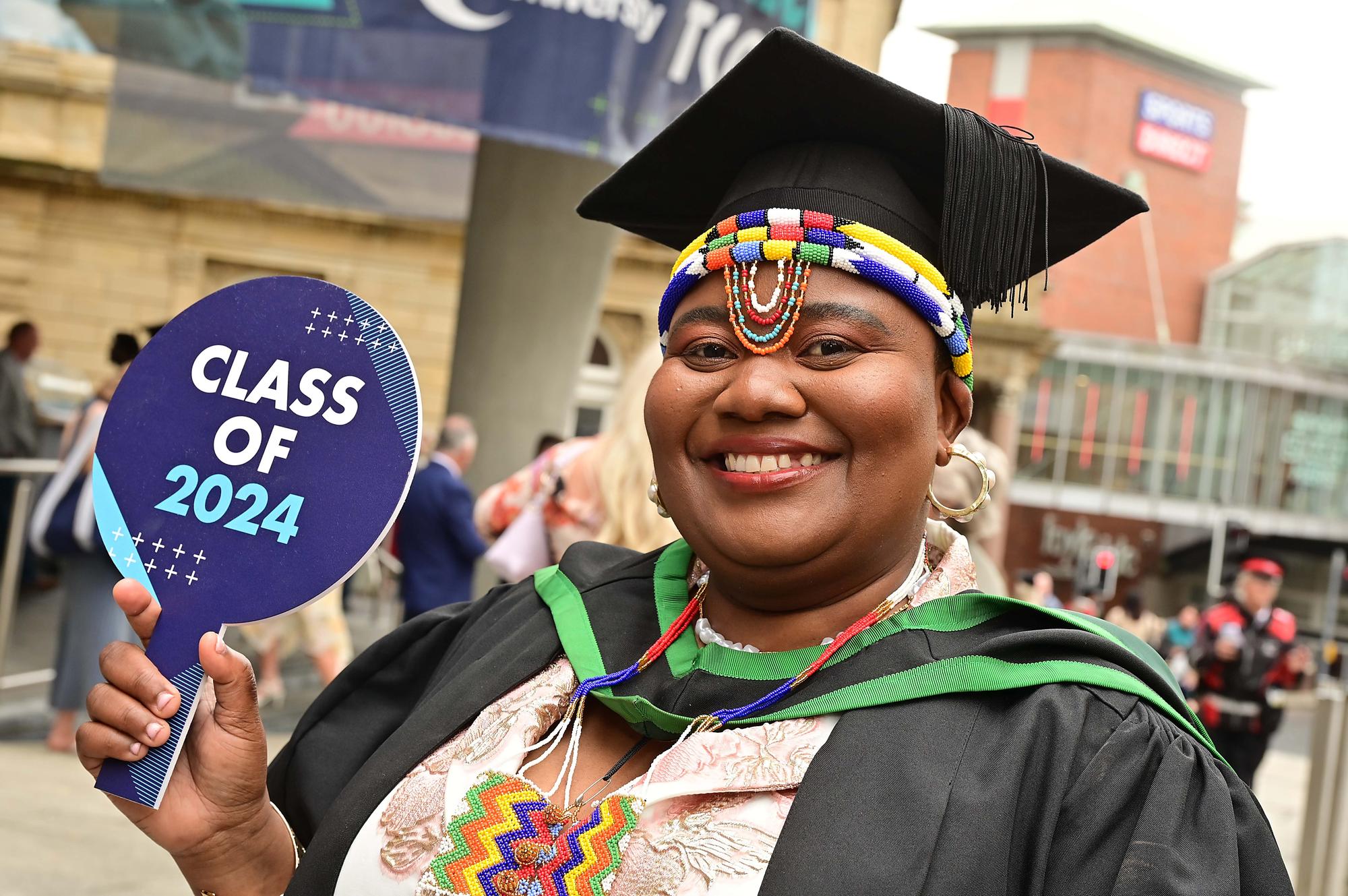 Inspirational Noma overcomes barriers to graduate from University of ...