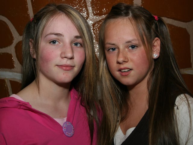 Parties and celebrations in April 2005: Sarah Gallagher.