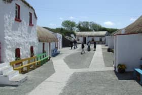 The Famine Village on the Isle of Doagh.